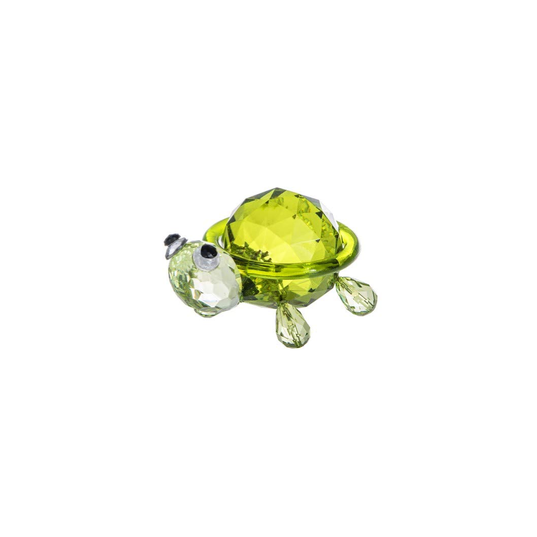 Figurine tortue en acrylique Ganz ACRY-762 petit objet déco mer
