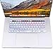 MOSISO Keyboard Cover Silicone Skin Compatible with MacBook Pro 13 inch M2 2023, 2022, 2021 2020 M1 A2338 A2289 A2251 & Compatible with MacBook Pro 16 inch 2020 2019 A2141 Touch ID, Colorful Clouds