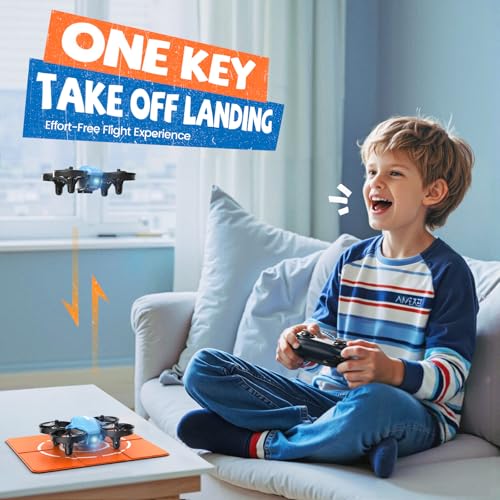 Image of Veeniix V995 Mini Drones for Kids and Beginners,Indoor RC Quadcopter,Small Helicopter Plane with 3D Flips,360 Rotation,Circle Fly,Auto Hover,Headless Mode and 3 Batteries,Gift for Boys and Girls