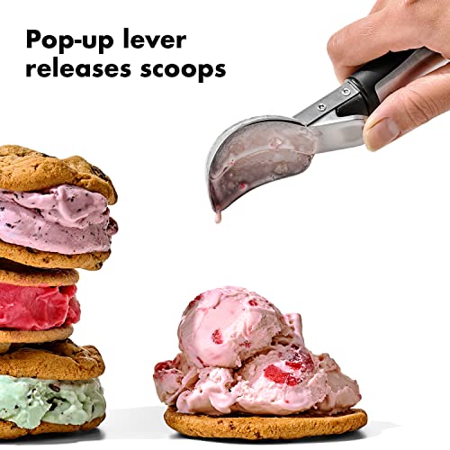 Oxo Steel Lever Ice Cream Scoop #TOP2