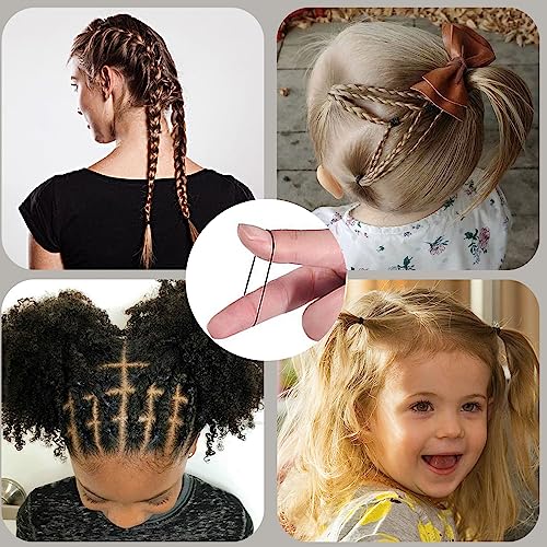 406Pcs Hair Beads Set For Braids For Girls Including 200Pcs Hair Beads For Kids Hair Braids,5Pcs Quick Beader For Hair Braids,200Pcs Elastic Rubber Bands And 1Pc Rat Tail Comb #TOP3