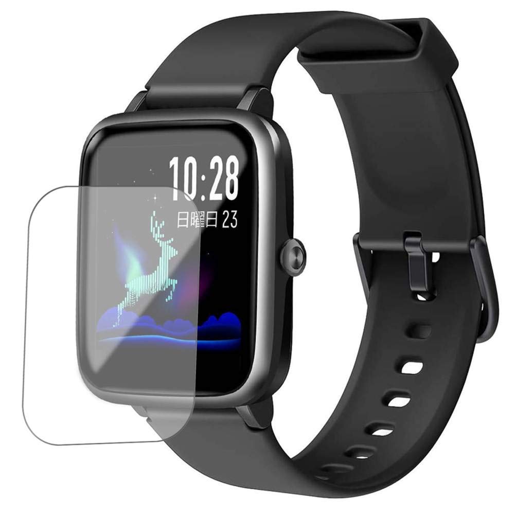 [3 Pack] Synvy Screen Protector Film, compatible with MIQA Smartwatch 1.3" Guard Skin [ Not Tempered Glass Protectors ]