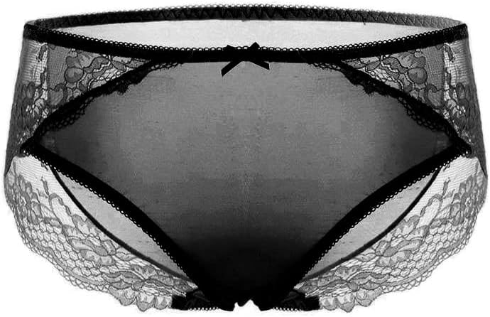SilRiver Women's 100% Silk Lace Brief Panties, Sexy and Comfortable Underpants Hipster, Recommend for Sensitive Skin - Image 4