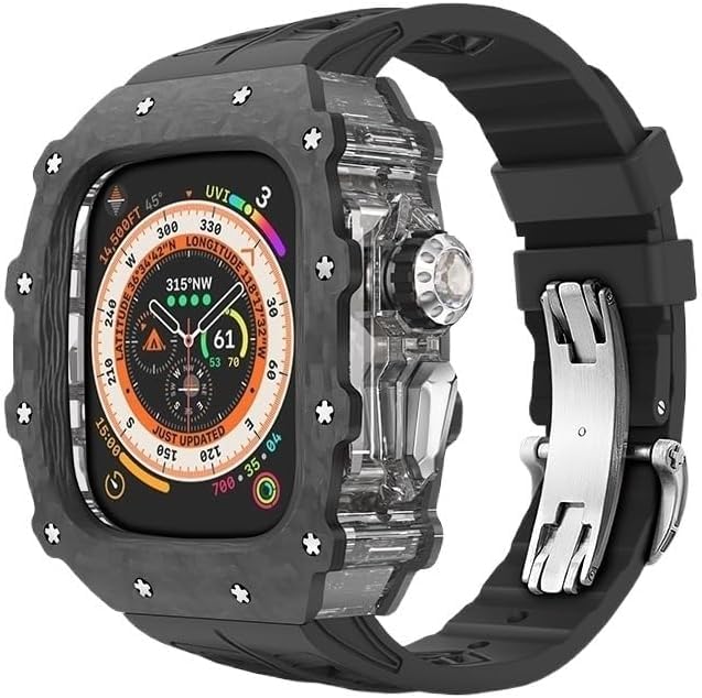 Bracelet Apple Watch 45mm anti-sueur en caoutchouc : protégez votre montre