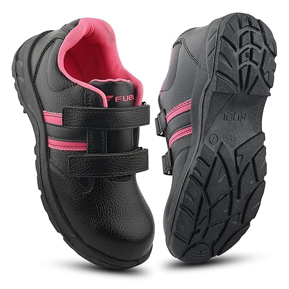 Fuel Riga Leather Industrial Safety Shoes for Women, PVC Single Density Sole, 100J Steel Toe Work Boots, Anti-Slip & Durable Heavy Engineering Footwear for Warehouse & Site Work-picture-21