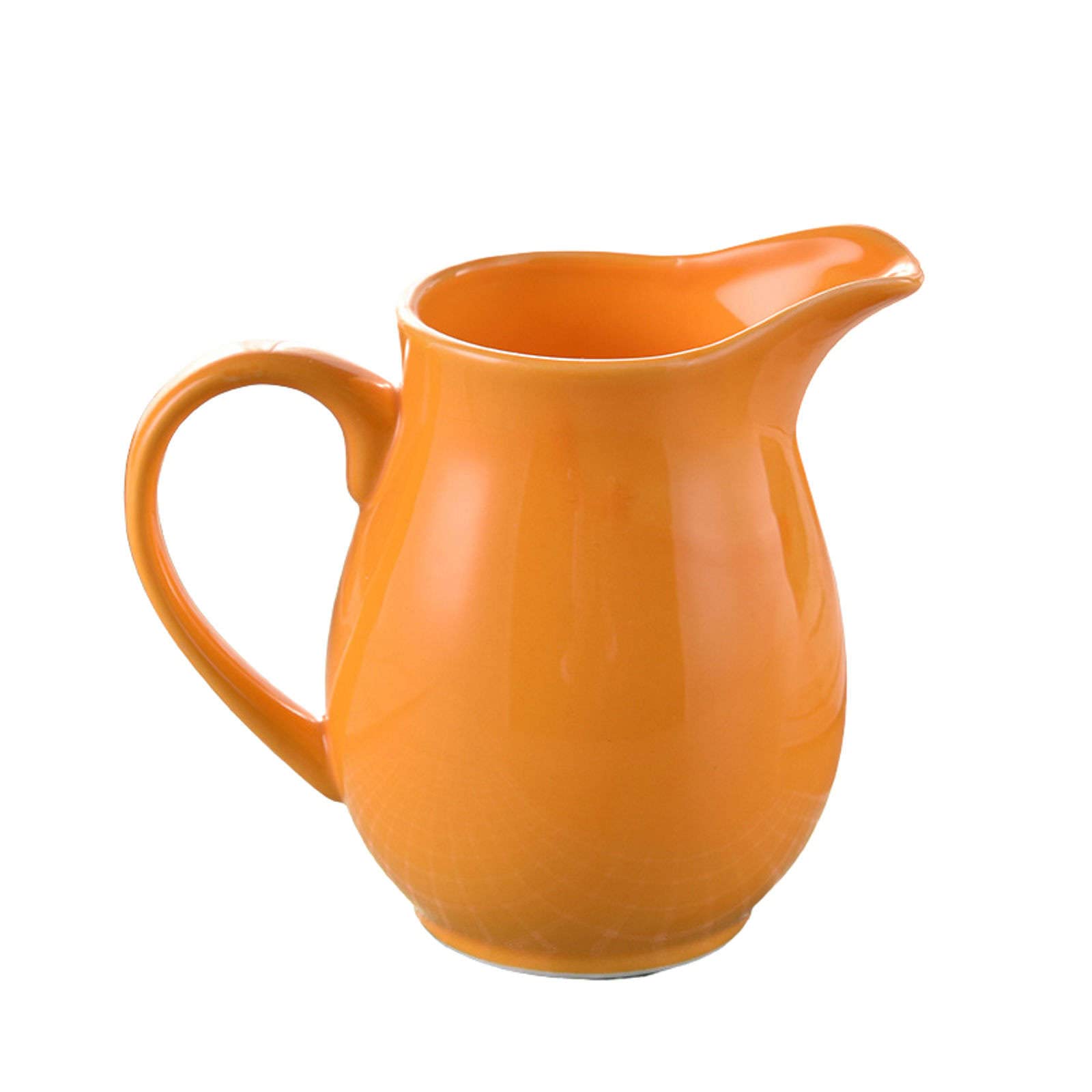 Pojemnik na cukier do kawy podwieczorek śniadaniowy, ceramiczna cukiernica, z pokrywką i dzbankiem mleko, mlecznik zestawy cukru, dzbanek, dekoracja f(Yellow,Milk Jug)