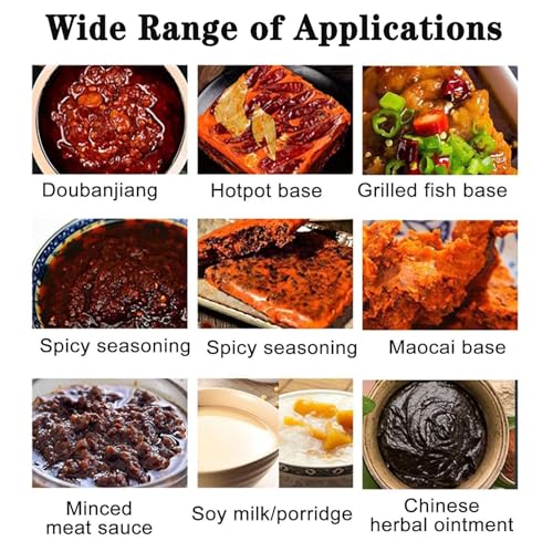 Impastatrice, impastatrice elettrica, macchina per cucinare in acciaio inossidabile per marmellate, cioccolato, pasta, zuppe, salse, agitatore