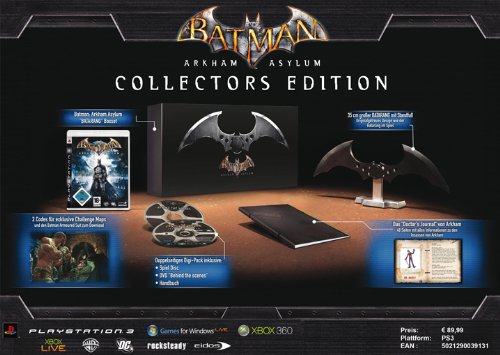 Batman - Arkham Asylum - Collectors Edition - [PS3]