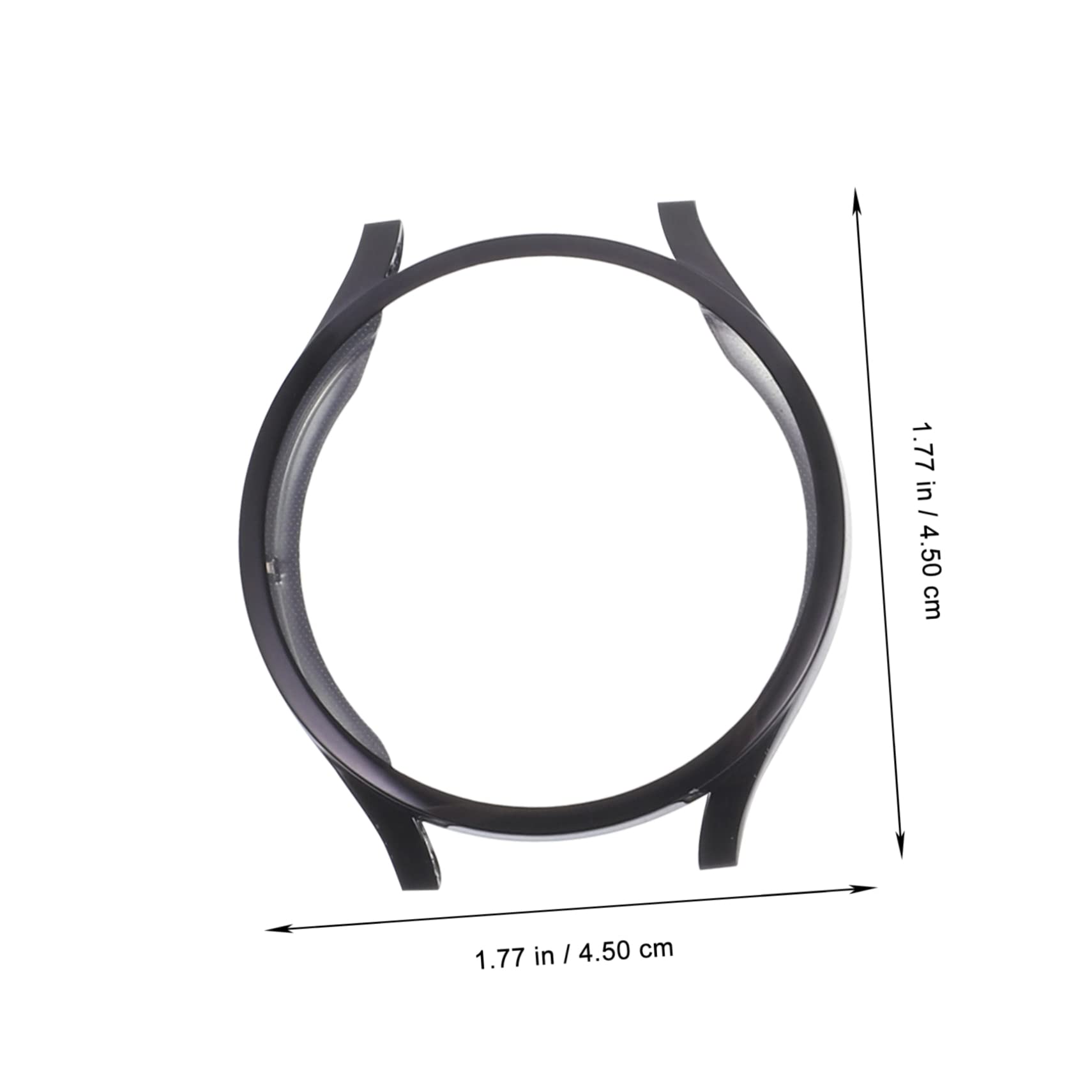 Housoutil 5sets Elegante Smartwatch Fall TPU Uhr Schutzhülle Displayschutzfolie Leichtgewicht 6pcs * 5