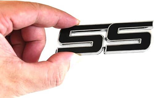 Miniatura 7 de 3 calcomanías de metal SS para puerta delantera, emblema de automóvil, repuesto para Chevy Camaro 06-10 (línea roja)