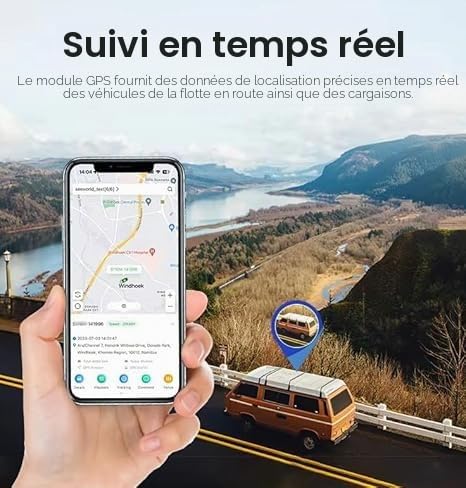 Localisateur GPS sans frais longue durée avec sim anonyme déjà actif pour 1 an antivol pour voiture moto agence d'enquête (W15)