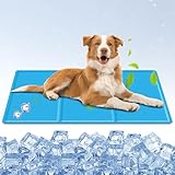 Fageny Tapis de refroidissement pour chien - 50 x 40 cm - Gel non toxique - Auto-rafraîchissant - Durable - Pour chiens et chats
