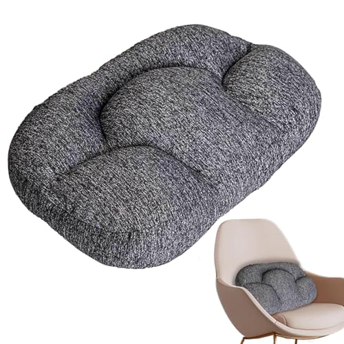 Almohada de sueño profundo, espuma viscoelástica ergonómica, almohada de apoyo para la cama, sueño ortopédico para cuello y cintura, cojín multifuncional en forma de huevo, cama envolvente completa