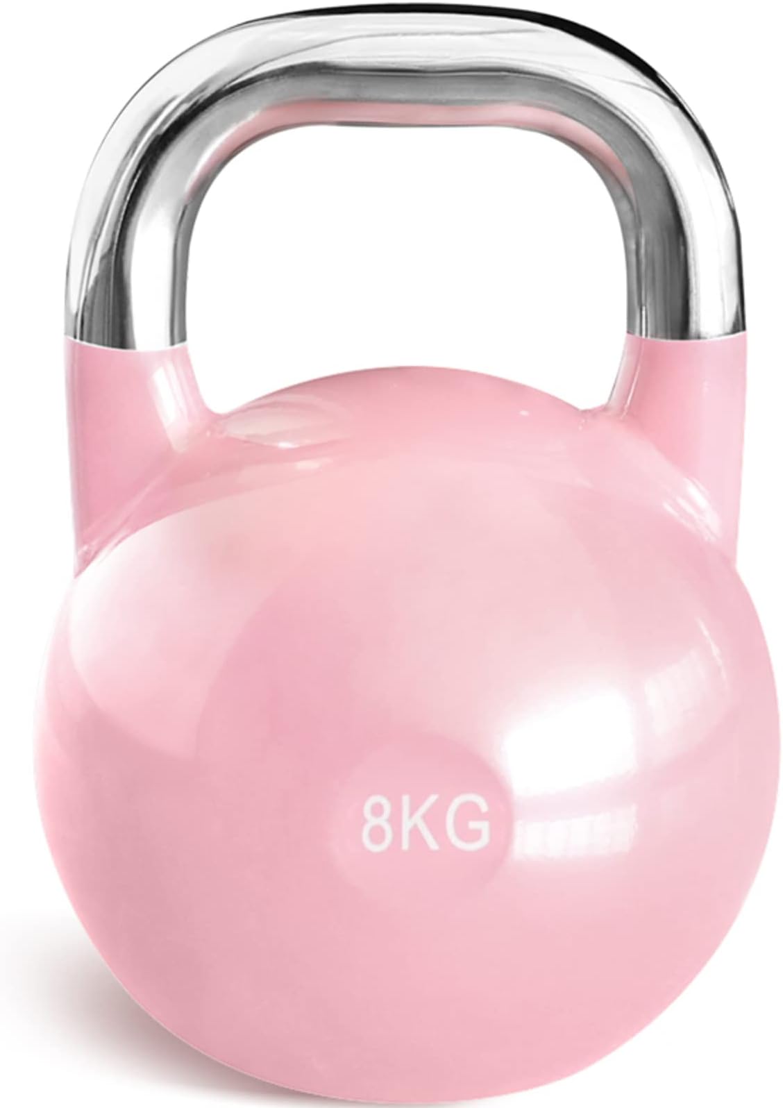 PRISP Steel Competition Kettlebell Weight - Pro Grade, Heavy Duty Cast Steel