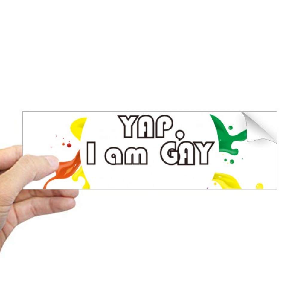 Adhesivo bandera arcoíris LGBT para celebrar tu identidad en ventanas y portátiles