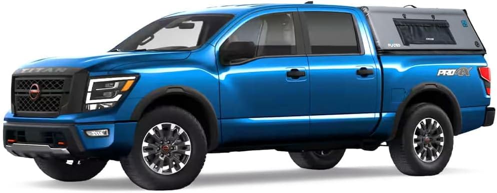 FLATED Air-Topper® CAP54, an Inflatable Truck Cap Bed Cover for Full Size Short beds with a 5'2 to 5'5 Bed