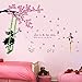 Produktbild Dtcrzjxh 3D Diy Schaukel Mädchen Blume Baum Wandaufkleber Steuern Dekor Wohnzimmer Schlafzimmer Diy Kunst Decals Tapete Abnehmbare 24X36In