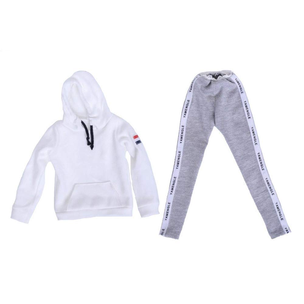 BJD Puppenkleidung Sportswear Set - Für 1/3 60 Cm Puppen, Mantel Und Hose Casual Outfit (#B