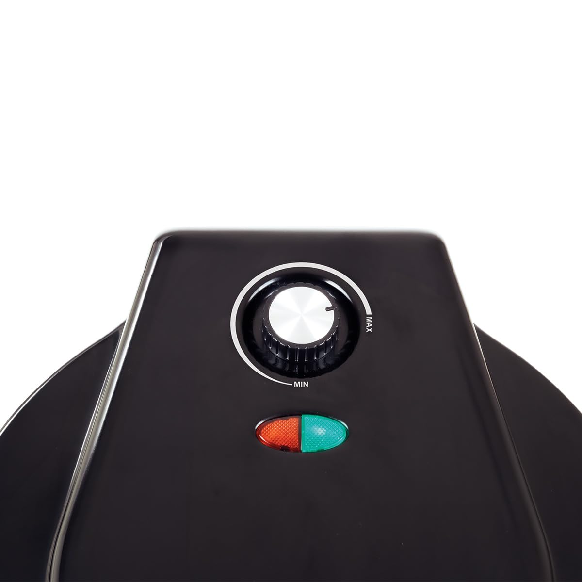 JOCCA Horno Grill Eléctrico para Pizzas 30.5 cm, Pizzera Electrica, Apertura 90º, Placas Antiadherentes, Temperatura Regulable