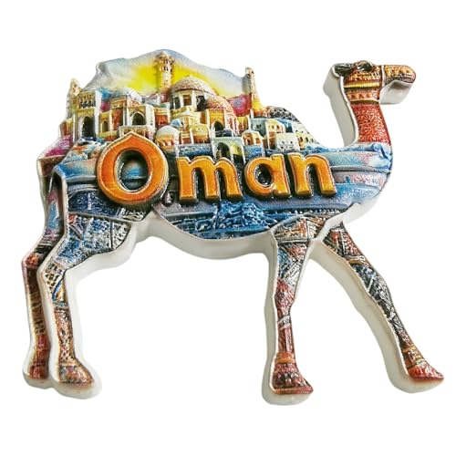 Imán Decorativo Oman 3D para Refrigerador miniatura 2
