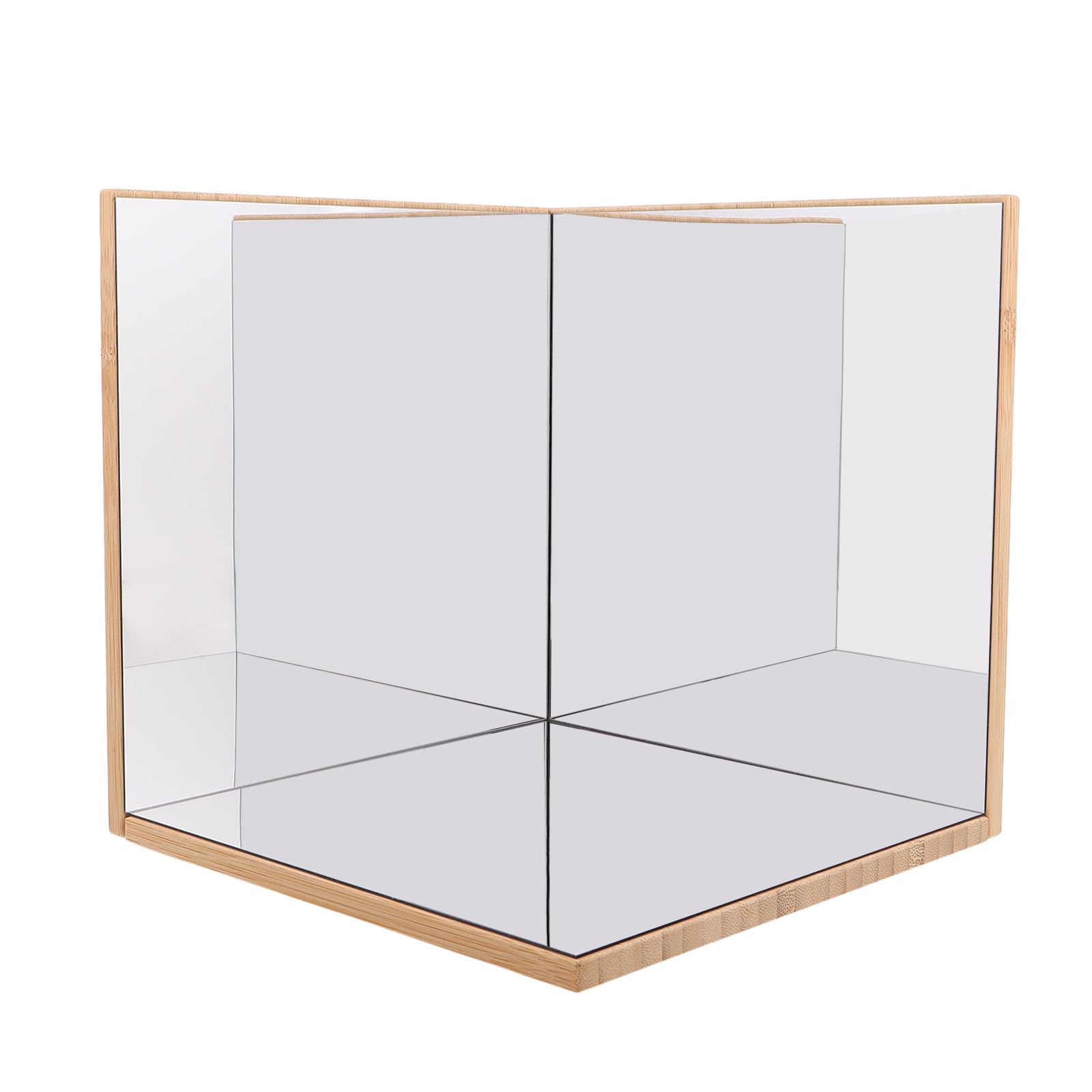 UPKOCH Lustro Montessori dla dzieci – Przedszkolne lustro do eksperymentów naukowych – Edukacyjne materiały Corner Angle – Interaktywna zabawka do eksploracji