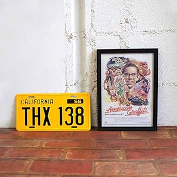 Amazon.co.jp: ムービーナンバープレート THX138 アメリカン