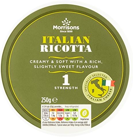 Morrisons Italian Ricotta 250g