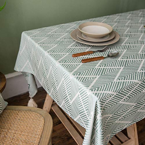Nappe rectangulaire lavable pour protéger la table de cuisine - 4