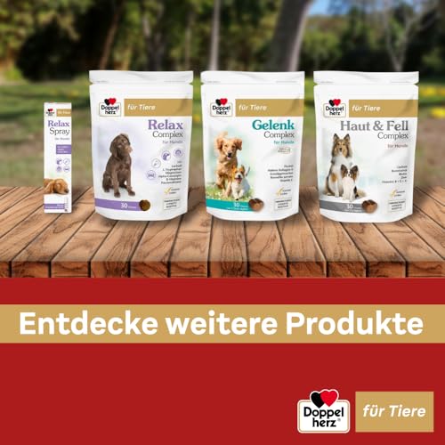 Doppelherz Gelenk Complex für Hunde – Mit essentiellen Omega-3 Fettsäuren + Vitamin E – 60 Chews