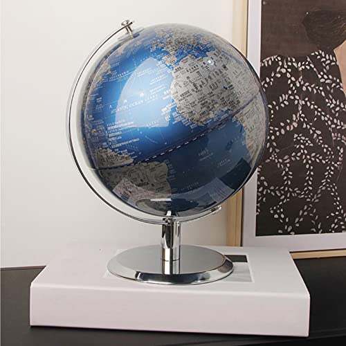 QYEURFOF Globo terráqueo, Educación for niños de geografía Utilizada Decoraciones Suaves en la Sala Estar del hogar, Estudio y Regalos cumpleaños Oficina