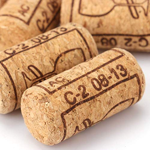 Miniatura 4 de Lawei 100 Unidades De Corchos De Vino Tapones De Botella Natural Corcho Para Manualidades Decoración - 2,2 X 4,4 Cm