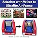 Hockey Ultralite Sealed Air Frame Game | Ball and Bag Toss | Includes Frame, Panel, Built-in Blower, Balls, and Bag | for Backyards, Carnivals, Schools, Birthday Parties