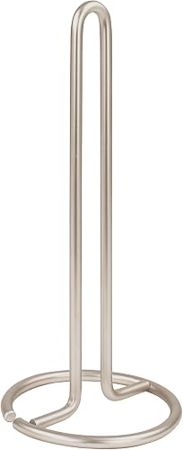 Spectrum 41078 Euro Küchenrollenhalter, satiniertes Nickel