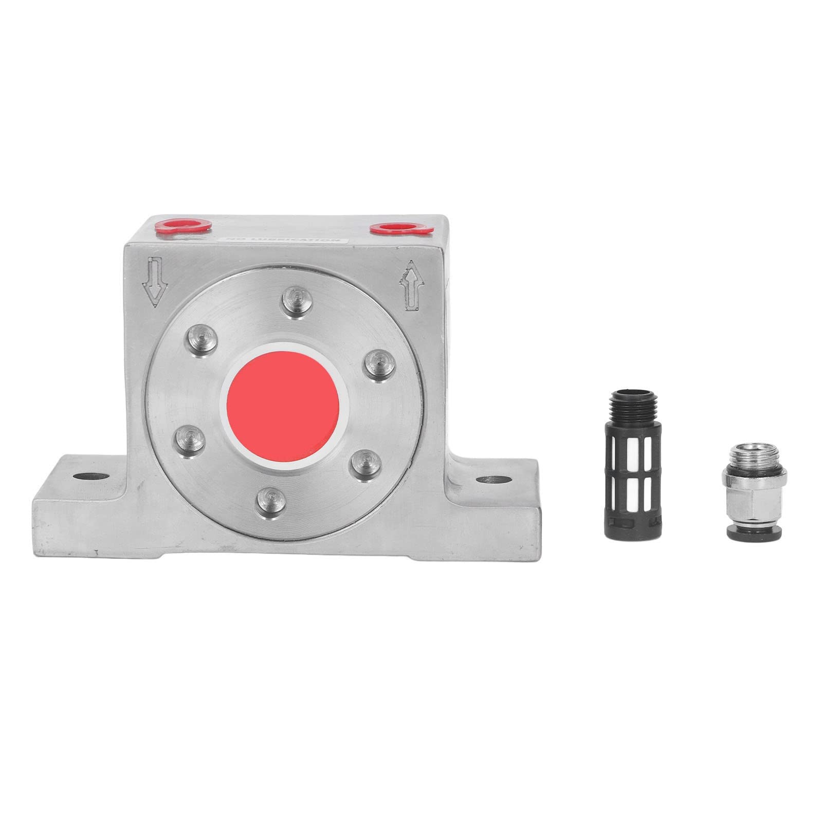 Vibratore Pneumatico a Turbina con Oscillatore in Acciaio Inossidabile - Filettatura G1/4 Ingresso e Uscita - Alta Potenza e Efficienza per Vibrazione della Turbina Resistente e affidabile