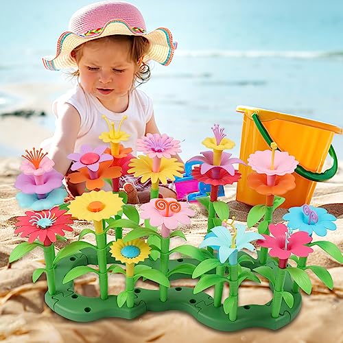 Cenove LA-FLOWER-01 Toddler Toys For 3 4 5 6 Years Old Boys Girls,Upgrade Diy Building Blocks Stacking Toys,Stem Educational Kids Toys Brain Development Preschool Kindergarten Toy thumb #3