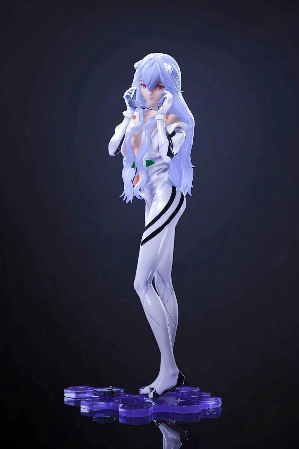 Amazon.co.jp: 綾波レイ あやなみレイ フィギュア 1/7スケール 塗装