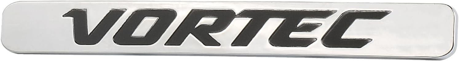 Vortec Hood Side Emblem Badge Chrome 1 PCS Compatible with Chevy Chevrolet Silverado 2500HD 2011-2014 Accessories Parts Replaces 25909695