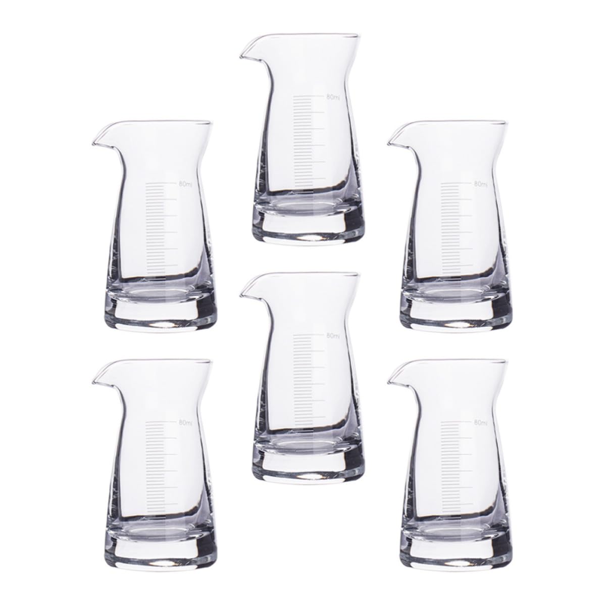 Tasse à mesurer en verre 80ml graduée pour accessoires de cuisine