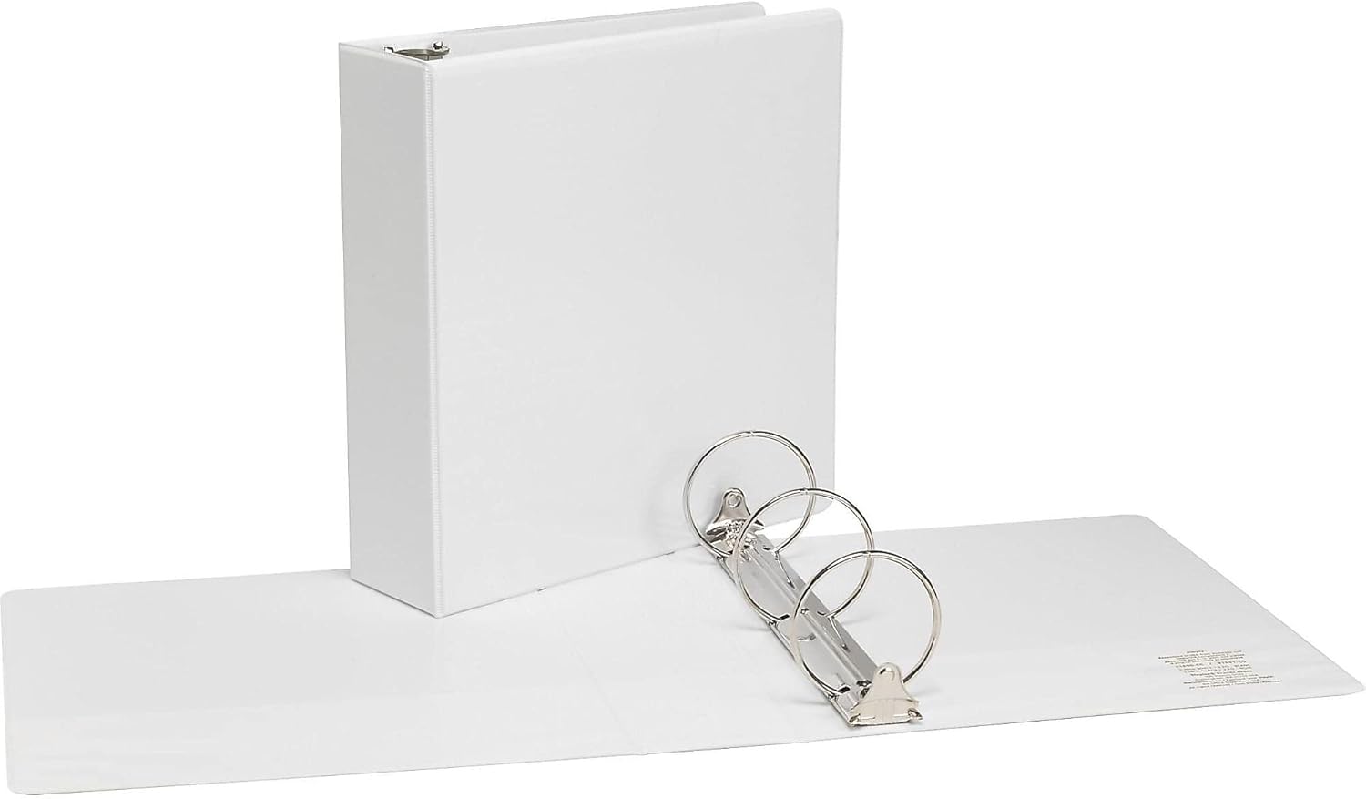 Staples Economy 3-inch 3-Ring View Binders, White, 12/Carton (23743/21691VS)