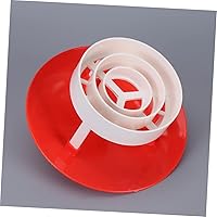 Vista 2 de MERRYHAPY 1pc impermeable Smokestack Cap Pvc cubierta de chimenea para protección contra el tiempo embudo protector para ventilación de techo