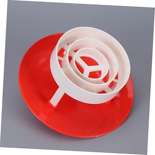 Miniatura 2 de MERRYHAPY 1pc impermeable Smokestack Cap Pvc cubierta de chimenea para protección contra el tiempo embudo protector para ventilación de techo