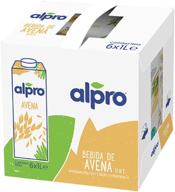 6 litros de bebida de avena Alpro por 5,23€ (en compra recurrente)