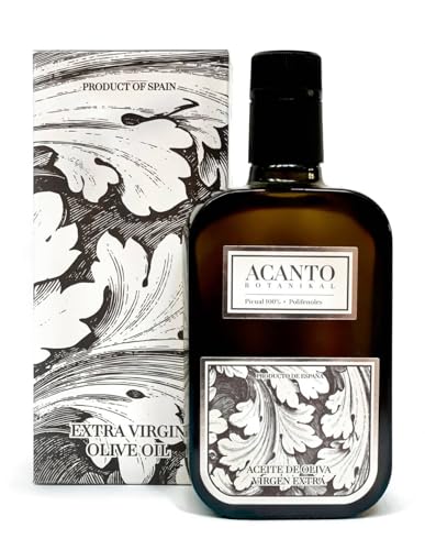 Nueva Cosecha Noviembre 2025 | ACANTO | Botanikal Picual - Estuche 500 ml - Aceite de Oliva Virgen Extra