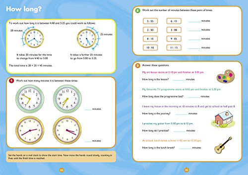 Telling the Time Ages 7-9: Ideal for home learning...