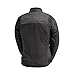 First Mfg Co - Monarch Women's Cordura Textile Mesh Zip-out Thermal Liner Motorcycle Biker Riding Black Gray Jacket - 2X Large