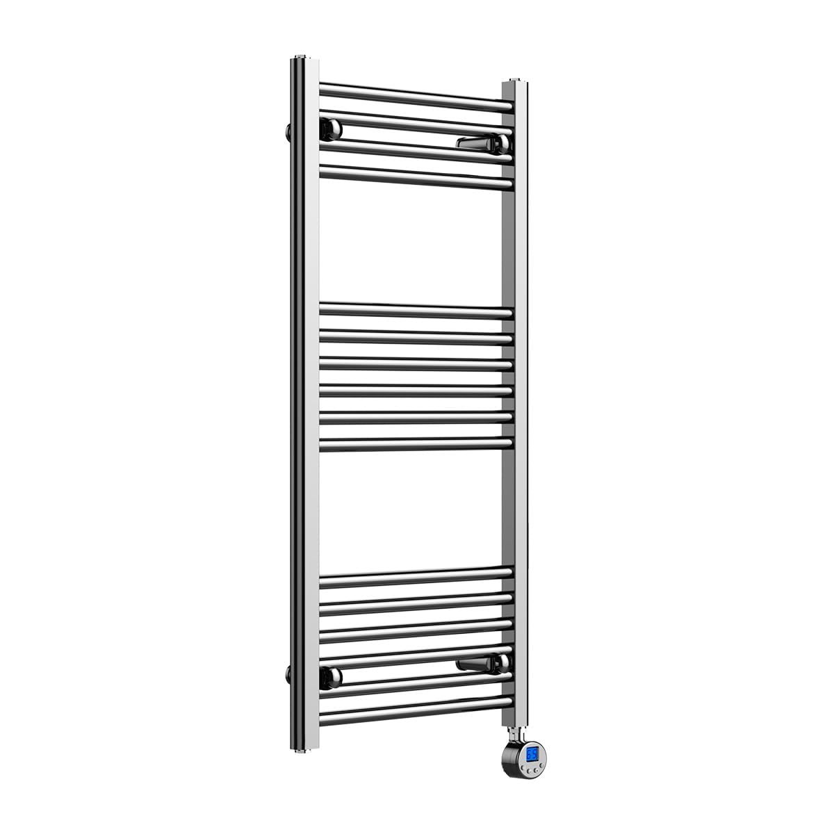 Lux Heat Chrome Electric Ladder Towel Radiator 1000Mm (H) X 500Mm (W)