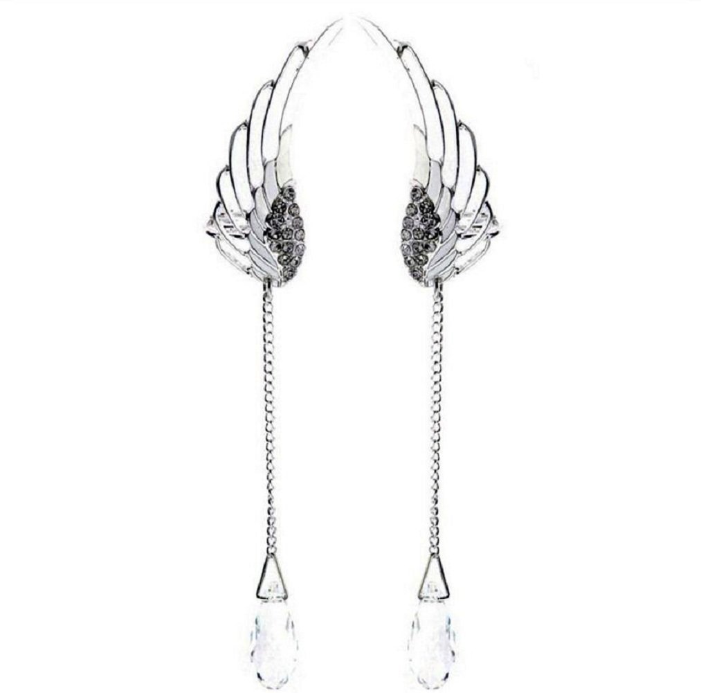 See full amazon price history chart for RUVEE Abraxos Fallen Wings Stainless Steel Cuff Alloy Earringss for Women and Girls RUVEE Abraxos Fallen Wings Stainless Steel Cuff Alloy Earringss for Women and Girls (B01LM3DM0S) Amazon Price History, Amazon Price Tracker