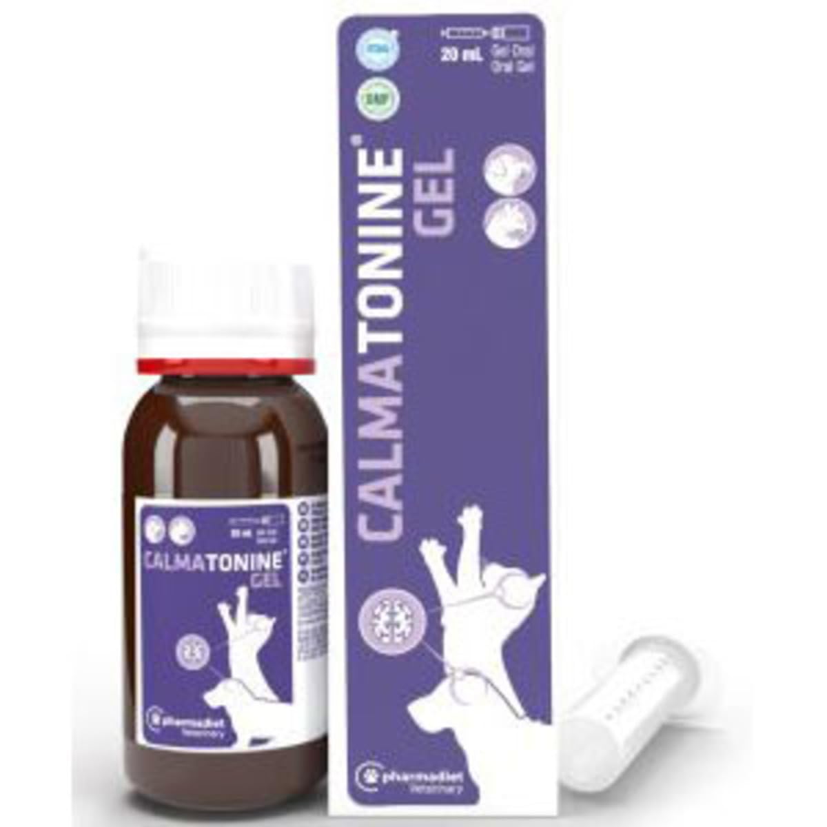 Calmatonine Gel 20 ml pour chiens et chats