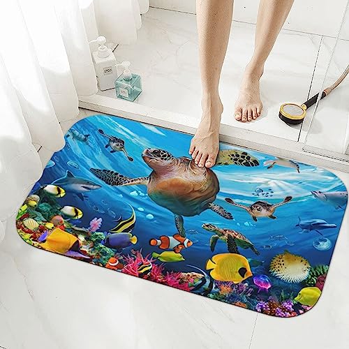 Tapis de bain séchage rapide contre sol mouillé douche évier - 2