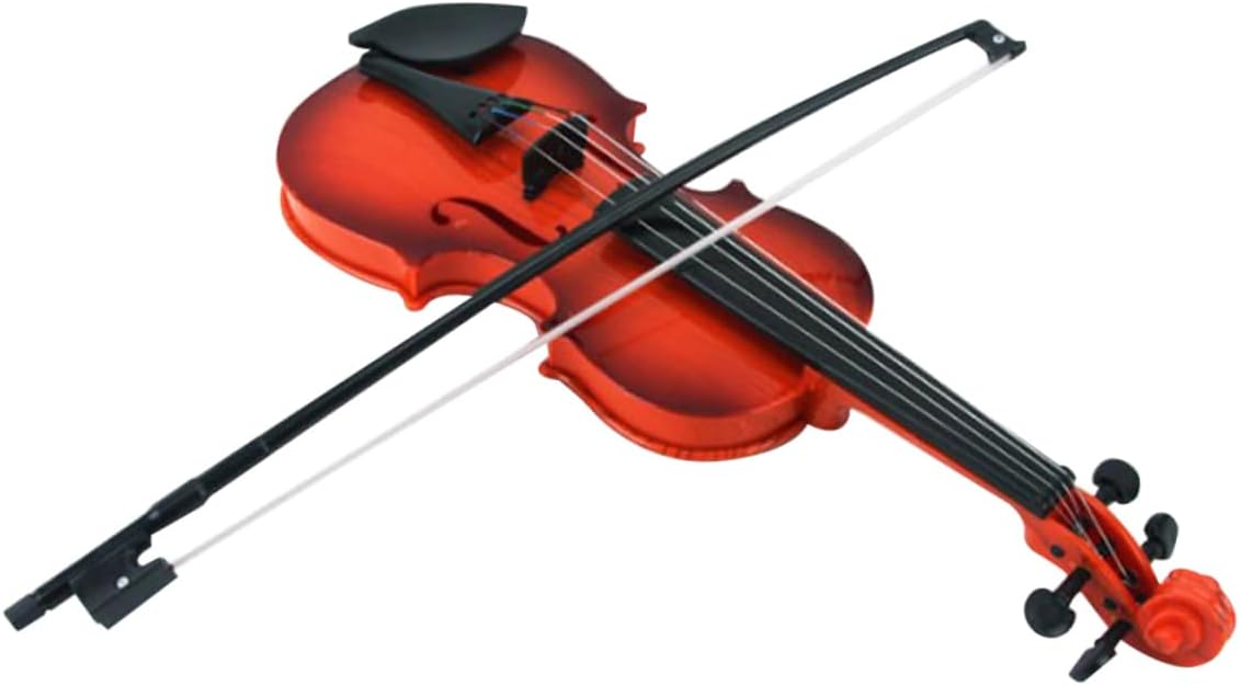 MilistenMini Violin Toy Violin Instrument Educational Instruments Kid Childrens Toys Toys Electronic Violin for Children Miniature Violin Tiny Violin Age Model Girl